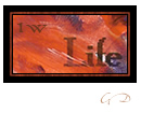 Postal Art Stamp Workshop: Font Unzialish (Life SKi Run Stamp)
