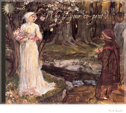 Beloveds: DAnte & Beatrice (Cognates across Spcae ...  Hell, Purgatory & Heaven)